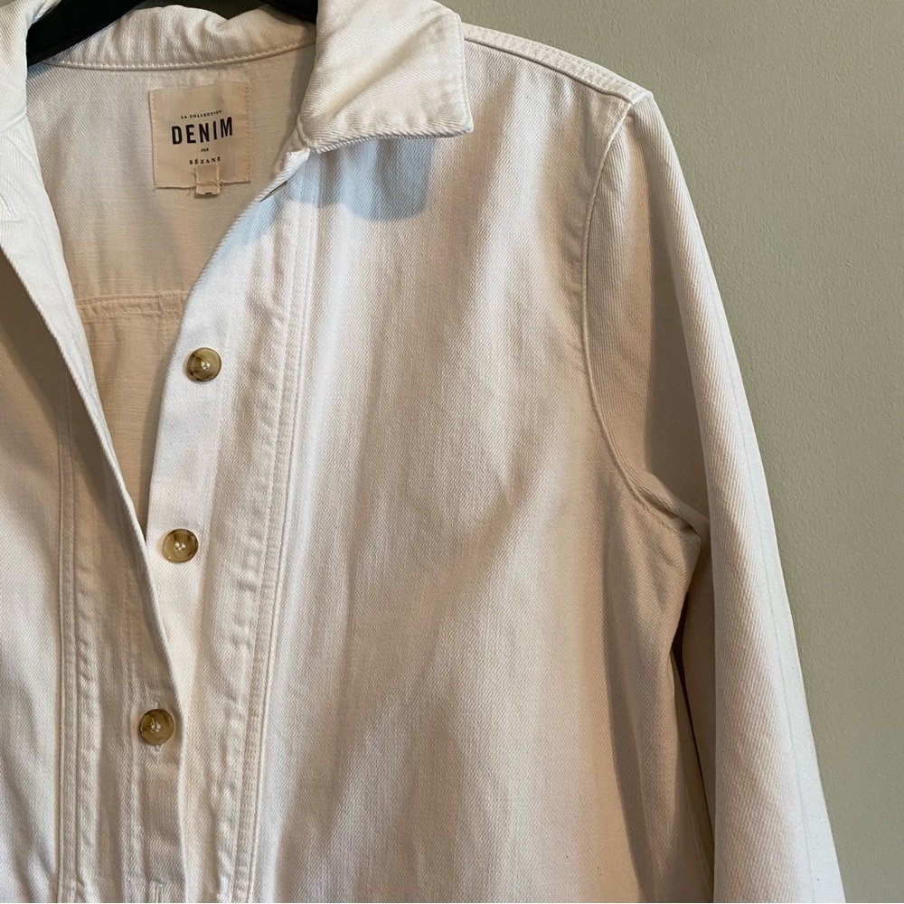 Sezane Cream Utility Jacket - Picture 13 of 16